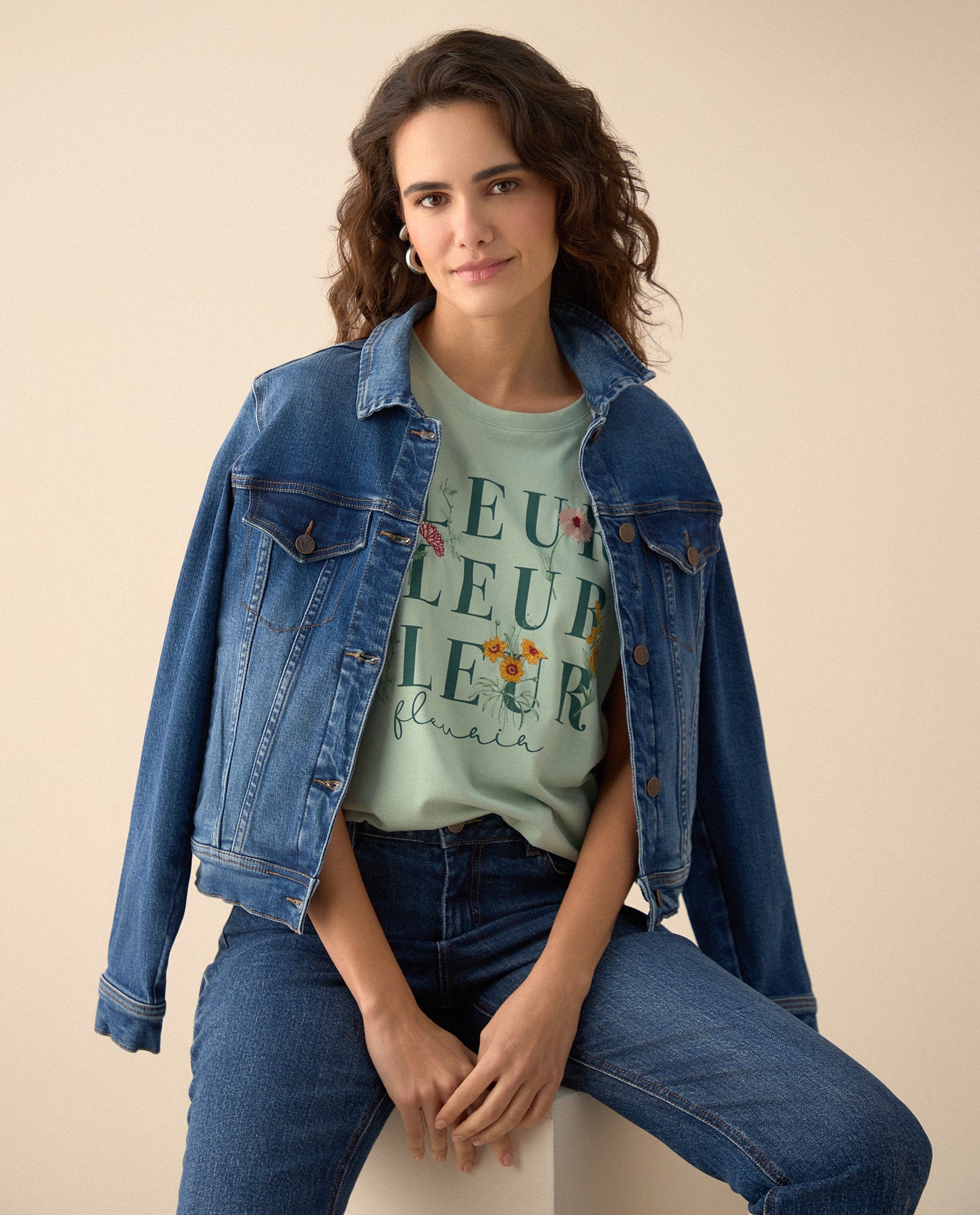 Camiseta básica manga corta para mujer - Verde 34_101G101_VER150522_5