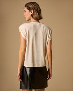Camiseta Básica Oversized - Blanco