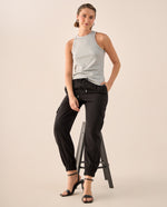 Camiseta Canale Gris Sin Mangas - Gris