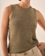 Camiseta Verde con Detalles de Crochet - Verde