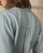 Camisa en denim para mujer - Azul