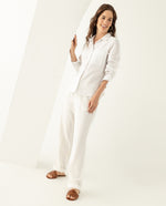 Camisa manga larga para mujer - Blanco