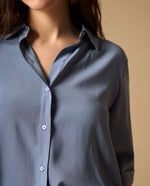 Camisa Manga Corta Premium - Azul