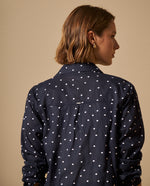 Camisa con Estampado Love Romántico - Azul