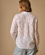 Camisa con Estampado Love Romántico - Blanco