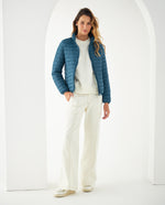 Chaqueta acolchada para mujer - Azul