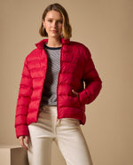 Chaqueta Puffer Roja Acolchada Premium - Rojo