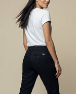 Pantalón tubo weekend corte estilizado - Negro