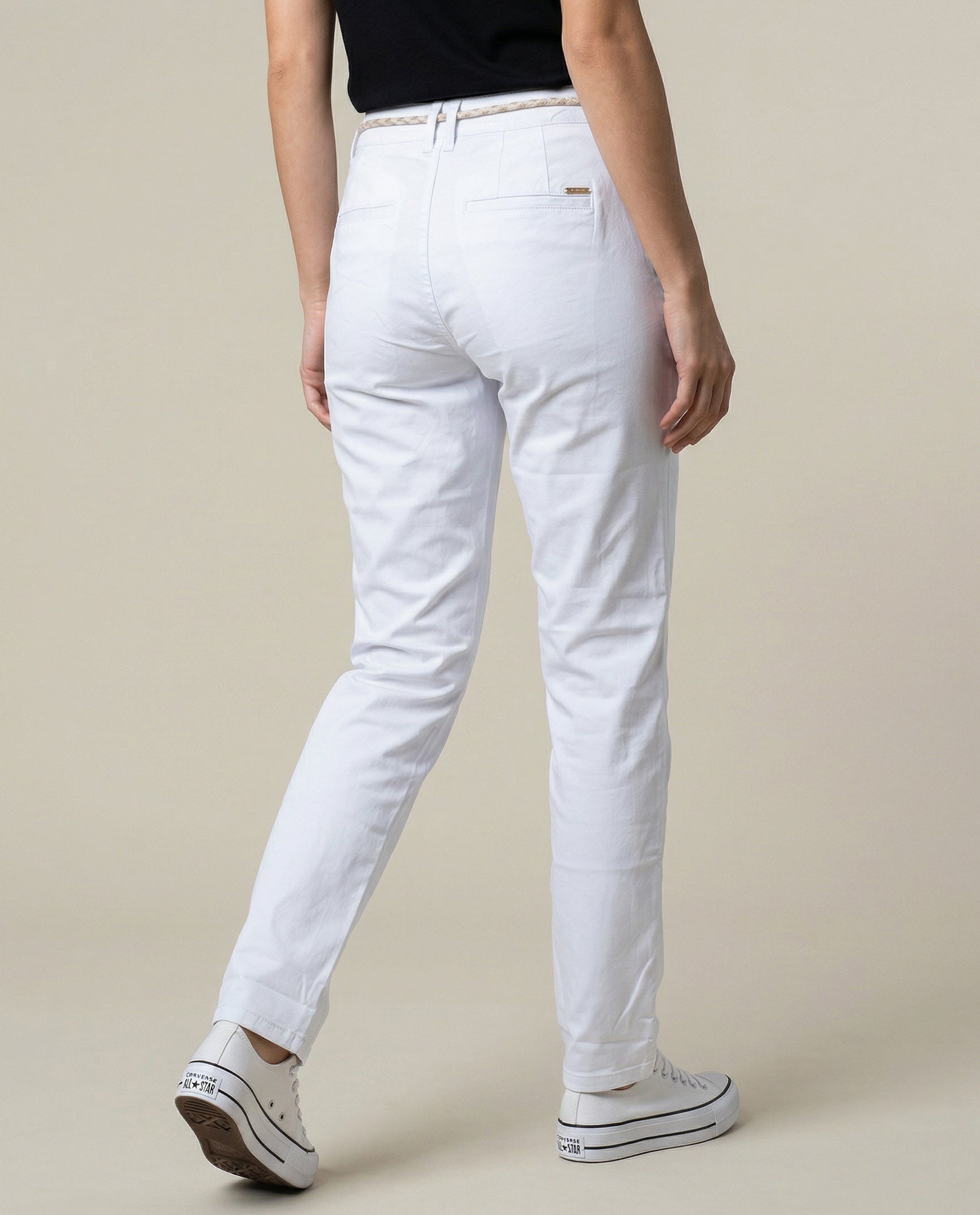 Pantalón chino Weekend fit slim - Blanco 34_1300901_BLA114001_5