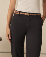 Pantalón elegante bota recta para mujer - Azul