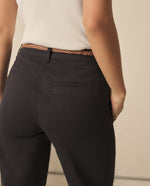 Pantalón elegante bota recta para mujer - Azul