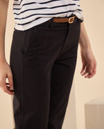 Pantalón elegante bota recta para mujer - Azul