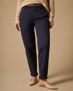 Pantalón elegante bota recta para mujer - Azul