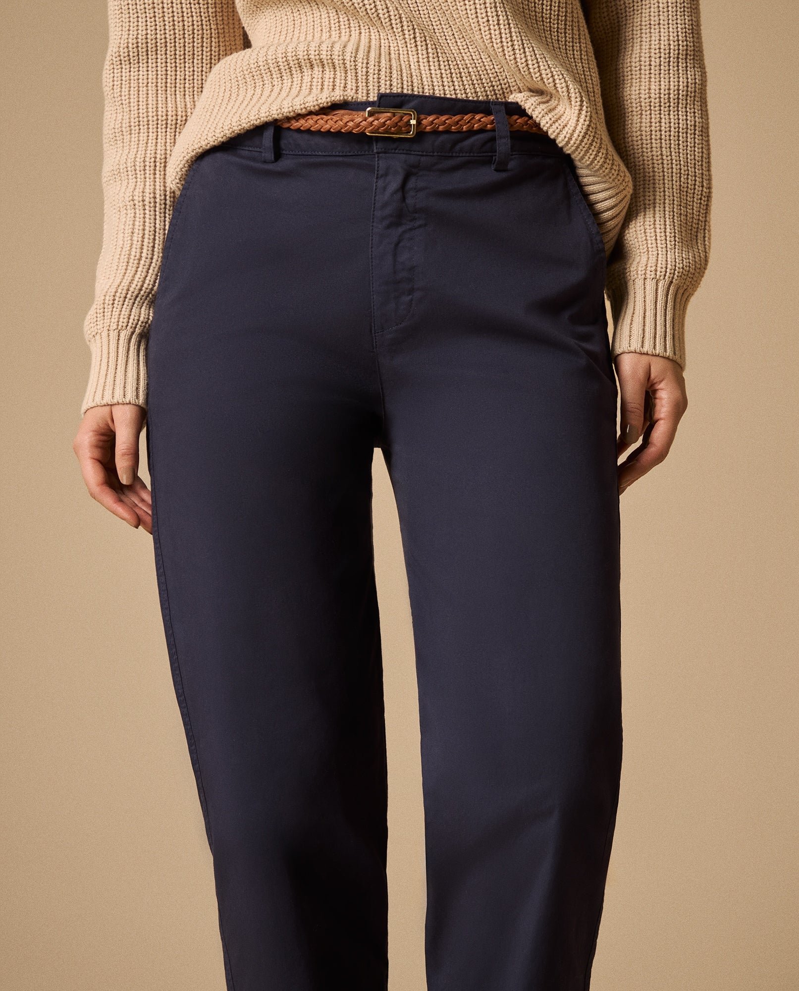 Pantalón elegante bota recta para mujer - Azul 34_130G911_AZU193933_4