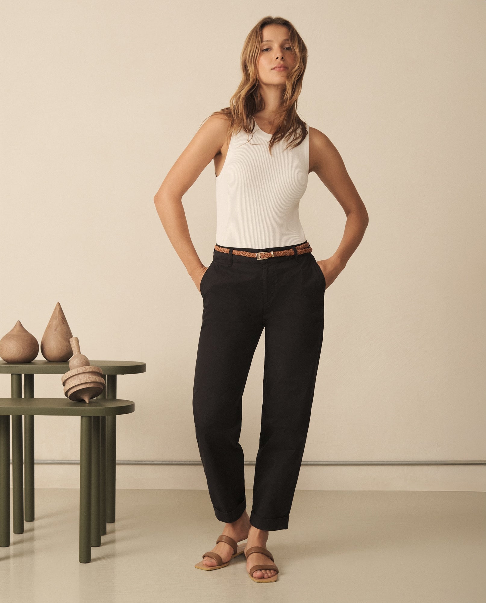 Pantalón elegante bota recta para mujer - Negro 34_130G911_NEG190303_0