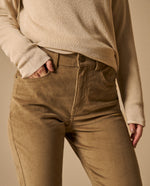 Pantalón Pana Boot Cut - Beige
