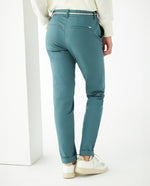 Pantalón tipo chino para mujer - Verde