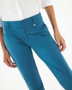 Pantalón clásico para mujer - Azul