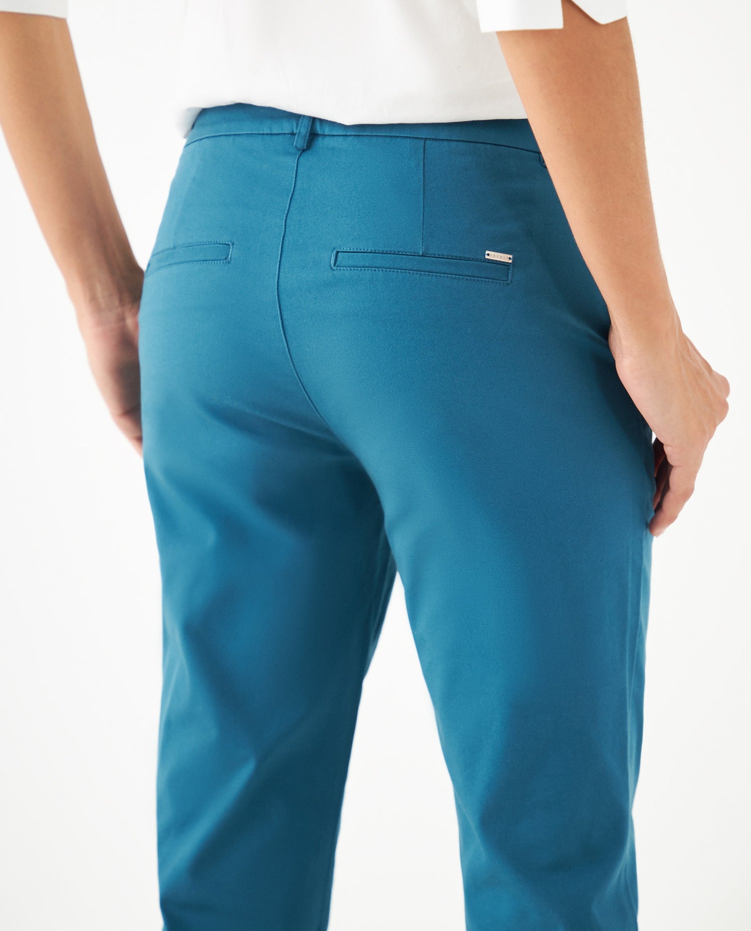 Pantalón clásico para mujer - Azul