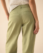 Pantalón Mom fit para mujer - Verde