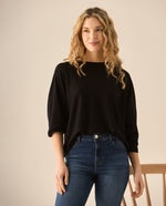 Suéter tejido para mujer - Negro