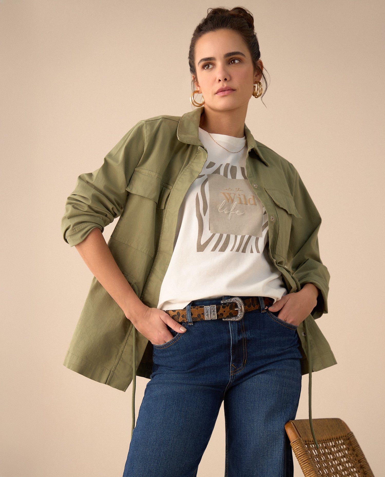 Jean Wide Leg fit para mujer - Azul