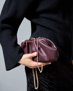 Bolso slim compacto burdeos - Morado