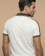 Polo fit ajustado logo bordado - Gris