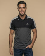Polo regular logo bordado - Gris