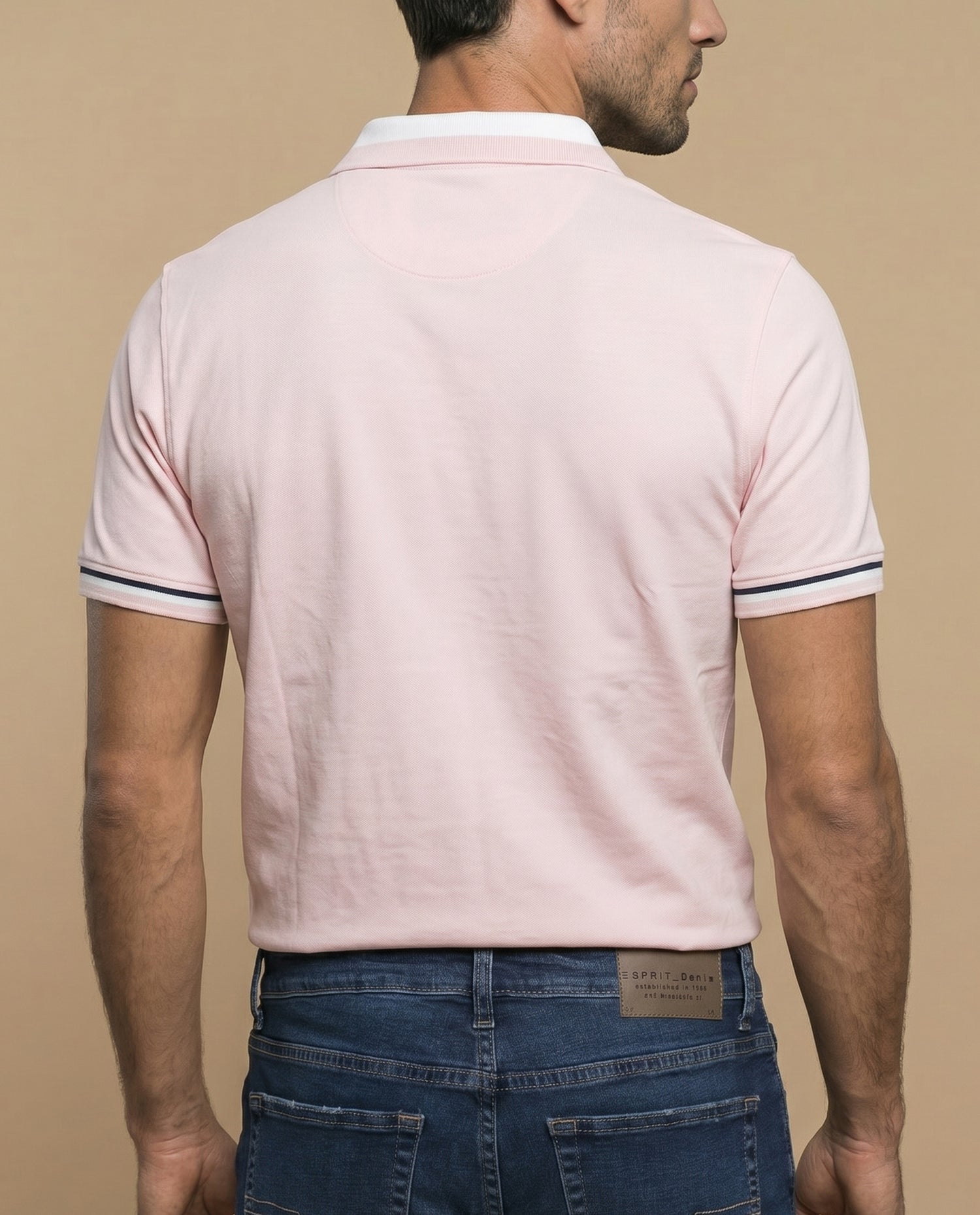 Camisa Polo 305F324 Hombre - Rosa