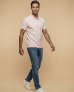 Polo Esprit Hombre Regular Fit - Rosa