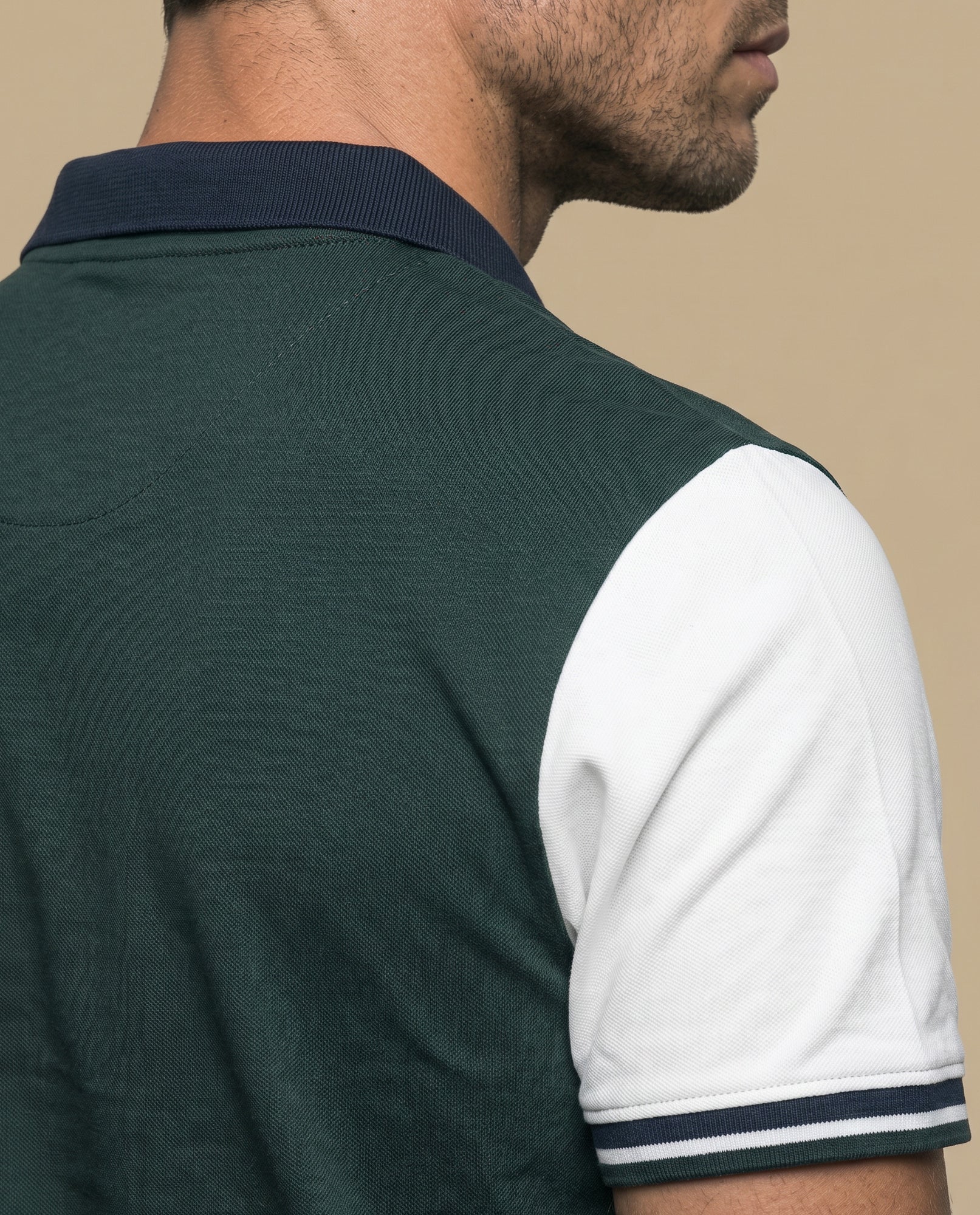 Polo Regular Hombre Cuadros - Verde 34_305F368_VER175923_6