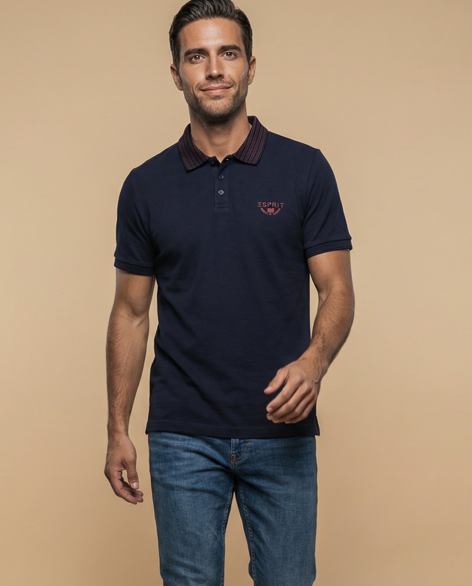Polo Regular Hombre - Azul 34_305F373_AZU175025_0