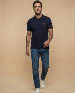 Polo Regular Hombre - Azul