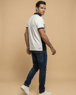 Polo hombre slim fit Esprit - Crudo