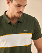 Polo con Detalles Dorados - Verde