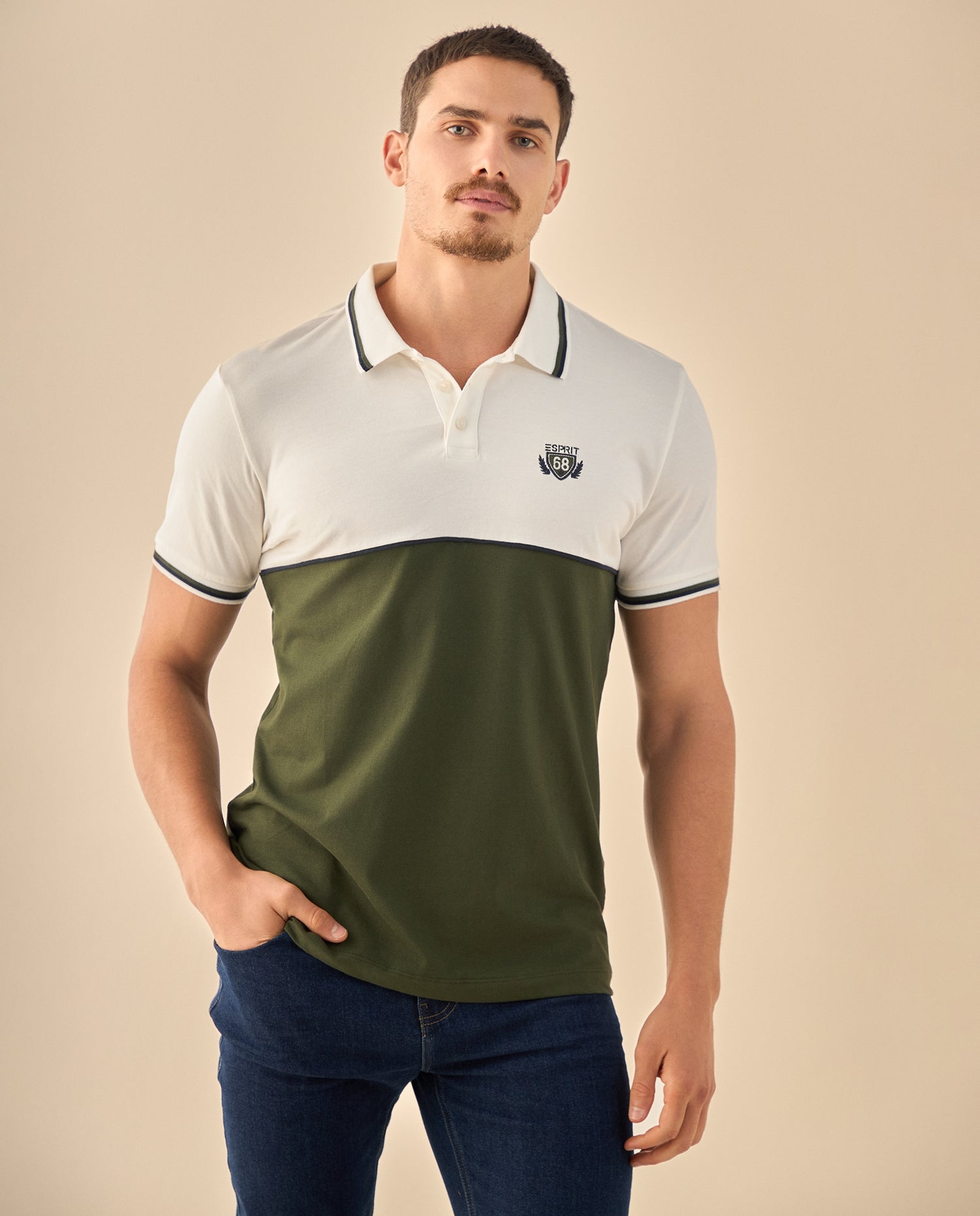 Polo con Escudo Heritage - Verde