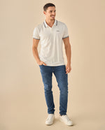 Polo con Ribetes Premium - Crudo