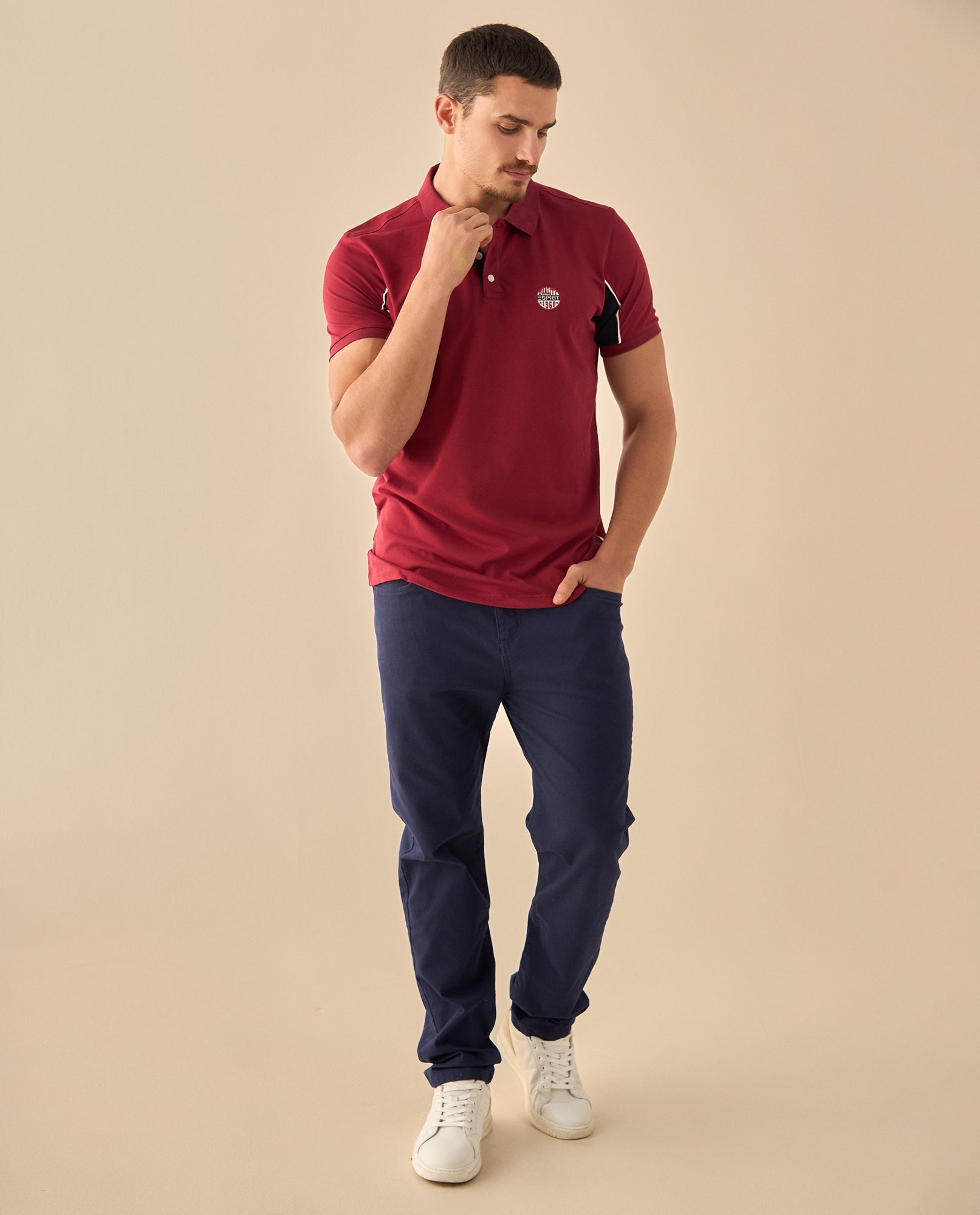 Polo con Detalles Contrastantes - Rosa 34_305G315_ROS181741_5