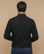 Camisa Slim Negra - Negro