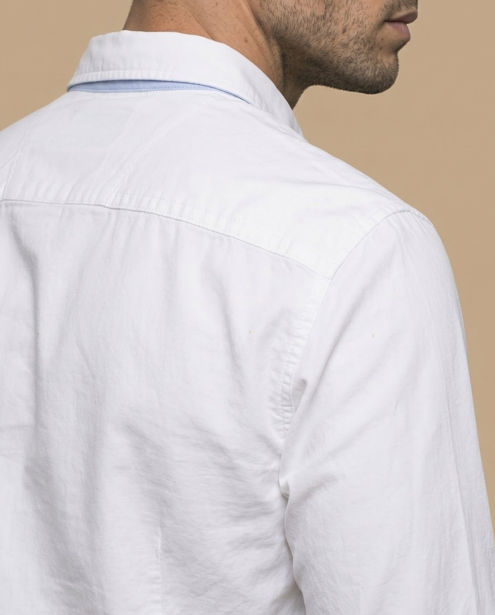 Camisa manga larga algodón - Blanco 34_315F315_BLA110601_6