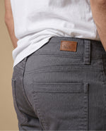 Pantalón Slim Hombre Algodón - Gris