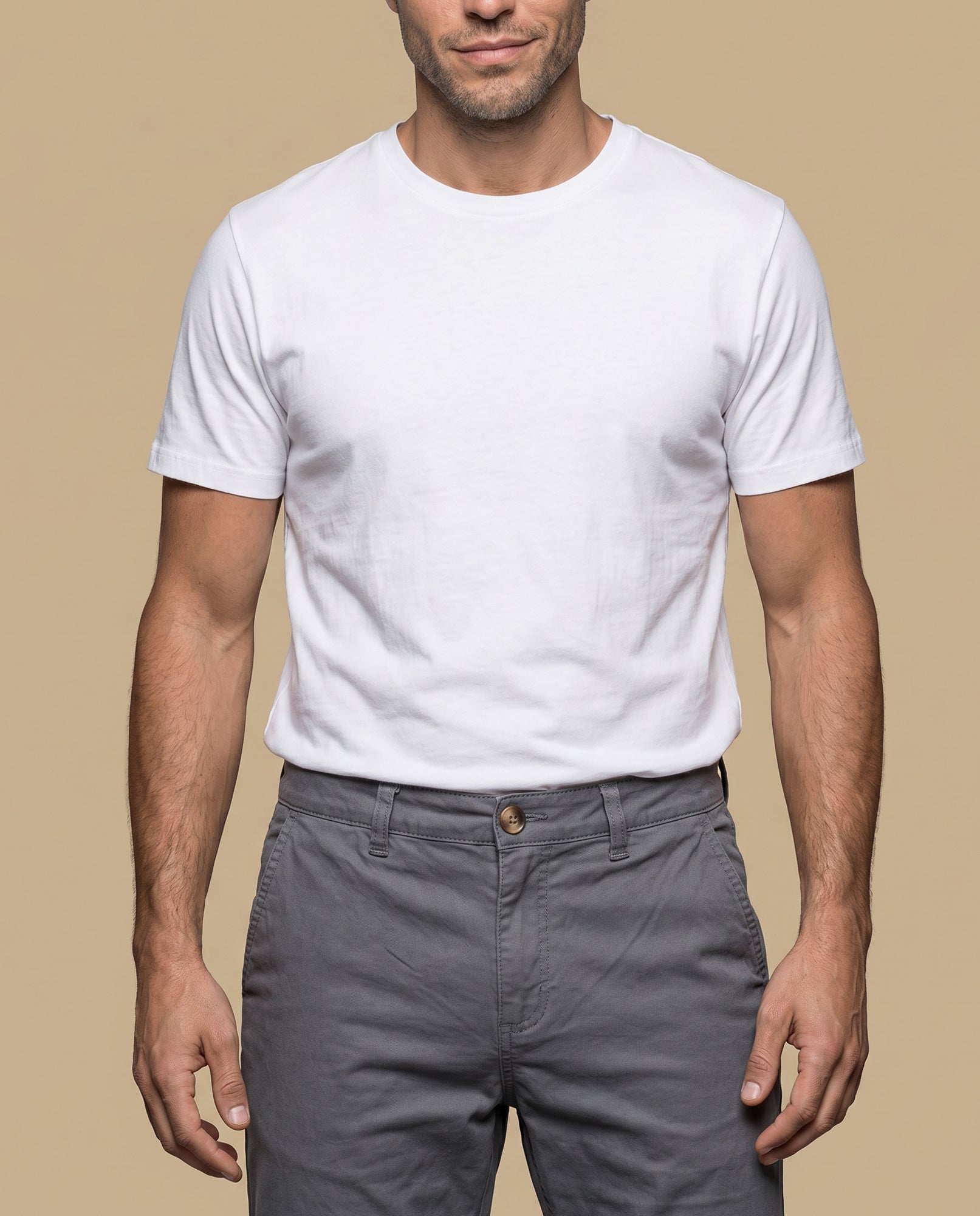 Pantalón slim algodón stretch - Gris 34_335E303_GRI183907_5
