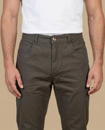 Pantalón slim denim pesado - Verde