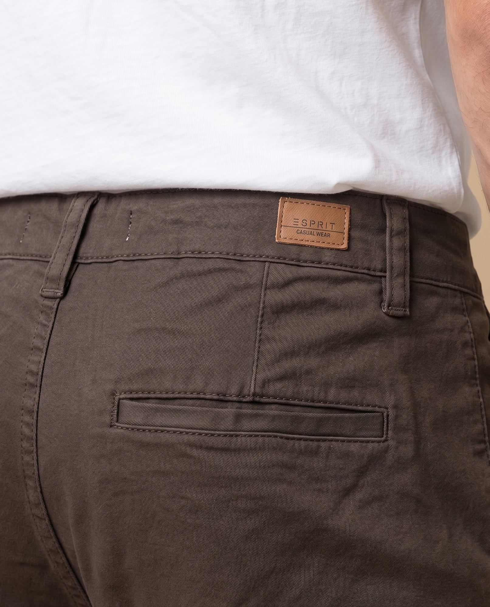 Pantalón Slim Algodón Hombre - Café 34_335E305_CAF161334_6