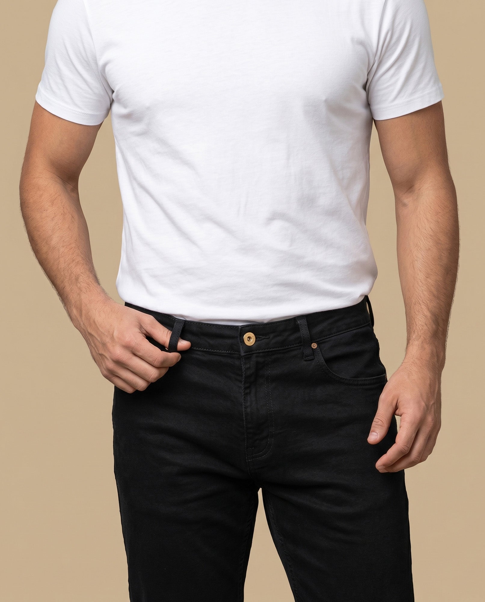 Pantalón slim algodón elastano - Negro 34_335E306_NEG194218_5
