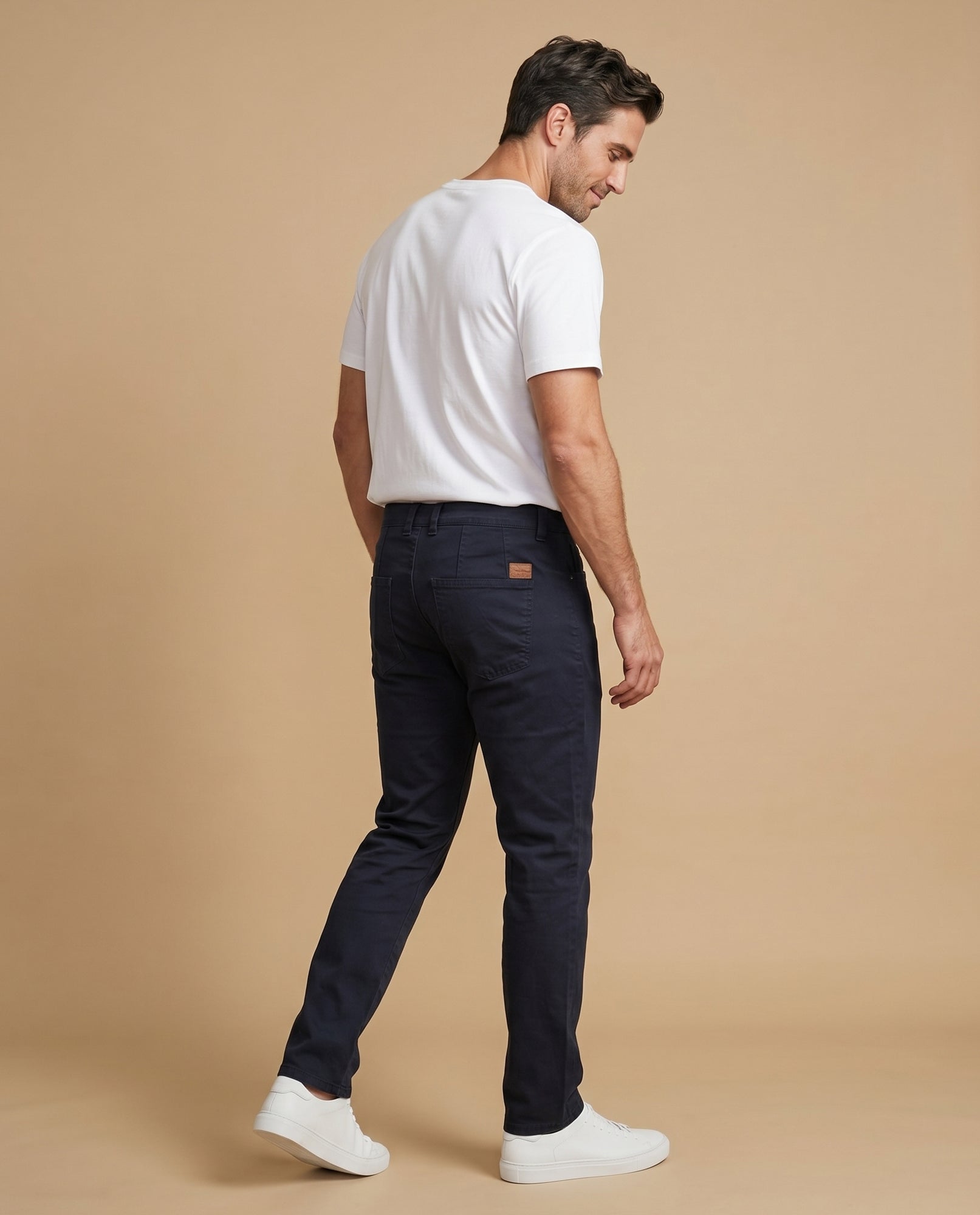 Pantalón Hombre Tiro Medio Recto - Azul 34_335F303_AZU193830_4