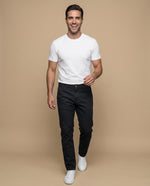 Pantalón Regular Fit Hombre - Negro