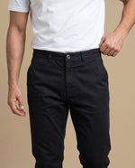 Pantalón Regular Fit Hombre - Negro