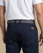 Pantalón Slim Recto Hombre - Azul